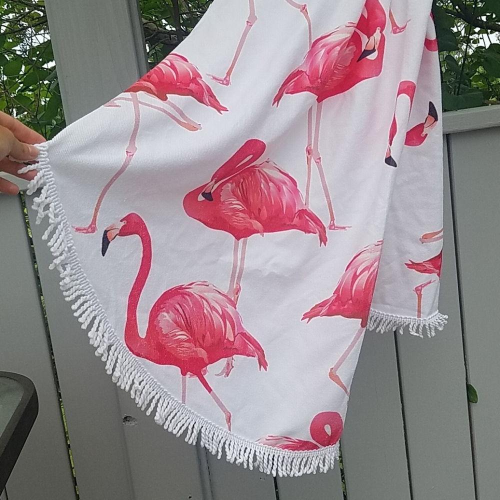 Round beach towel